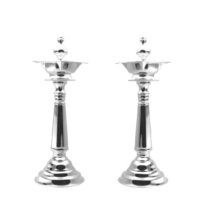 "Samay Silver Diyas - JPSEP-22-147 - Click here to View more details about this Product